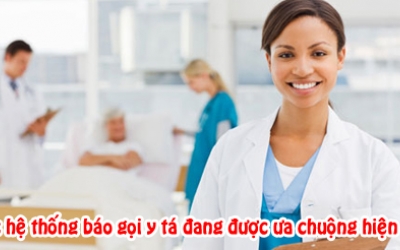 Các hệ thống báo gọi y tá đang được ưa chuộng nhất hiện nay