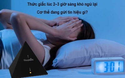 Thức giấc lúc 2–3 giờ sáng khó ngủ lại - Sleep bank giúp bạn ngủ ngon