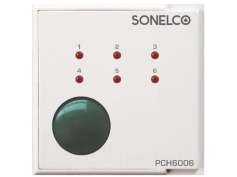 Mô-đun báo cuộc gọi 6 phòng tắm Sonelco PCH6006
