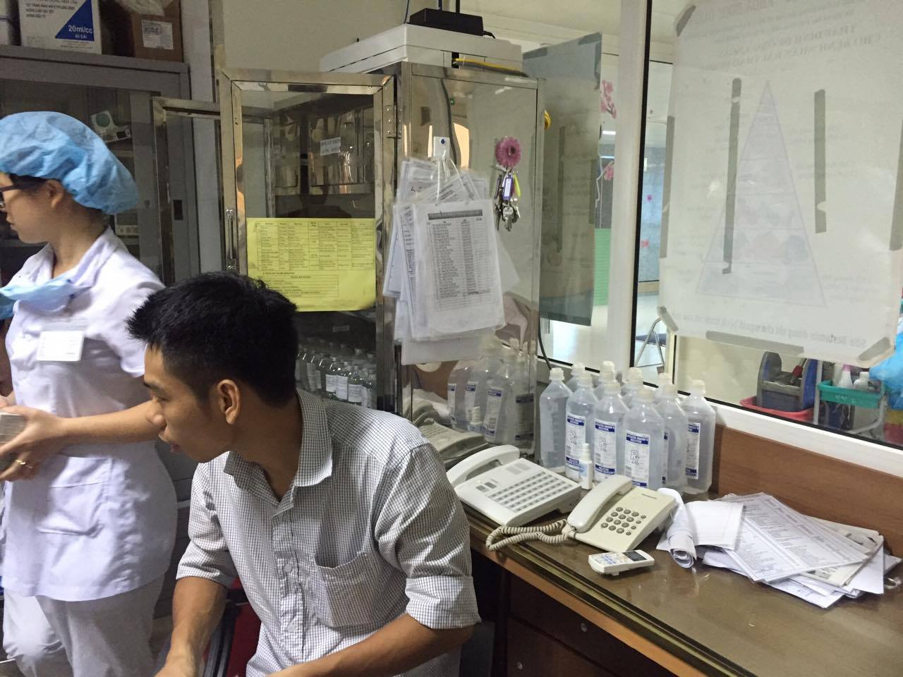 Lắp đặt hệ thống chuông báo gọi y tá Bệnh Viện Việt Đức