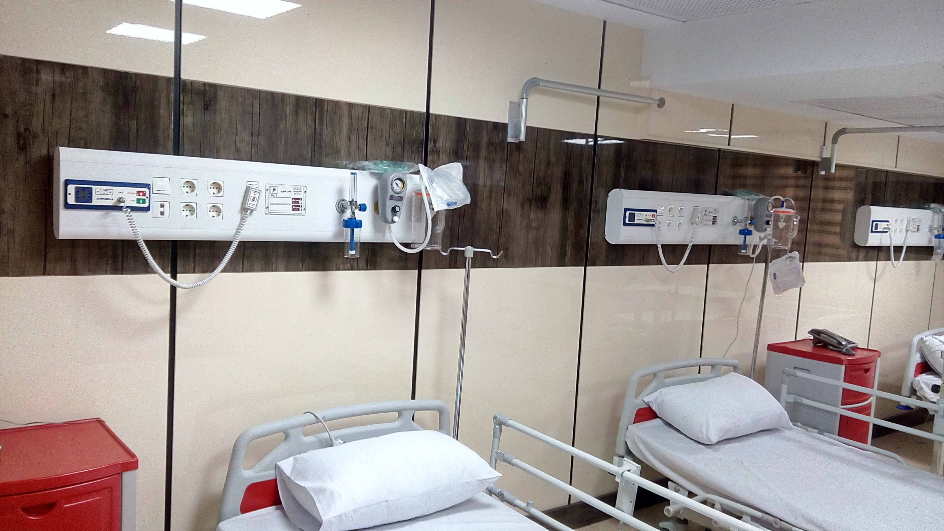 Hệ thống chuông báo gọi y tá được lắp đặt tại đầu giường bệnh nhân